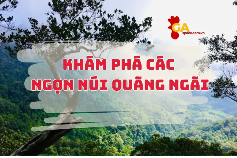 Khám phá các ngọn núi Quảng Ngãi siêu hùng vĩ 2025