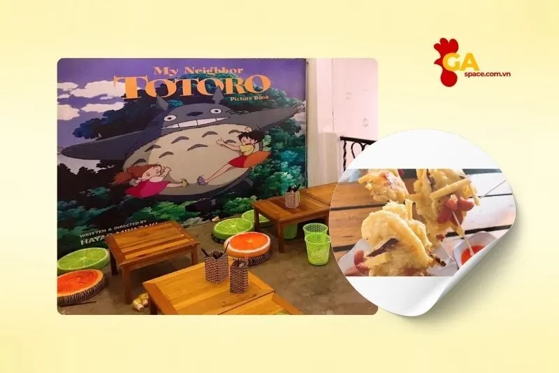 Quán ăn vặt Quảng Ngãi Totoro