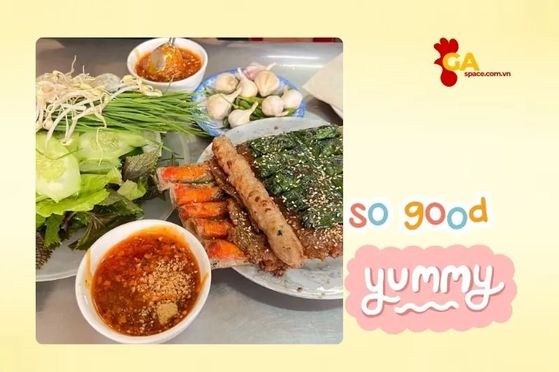 Ram thịt nướng Quyên