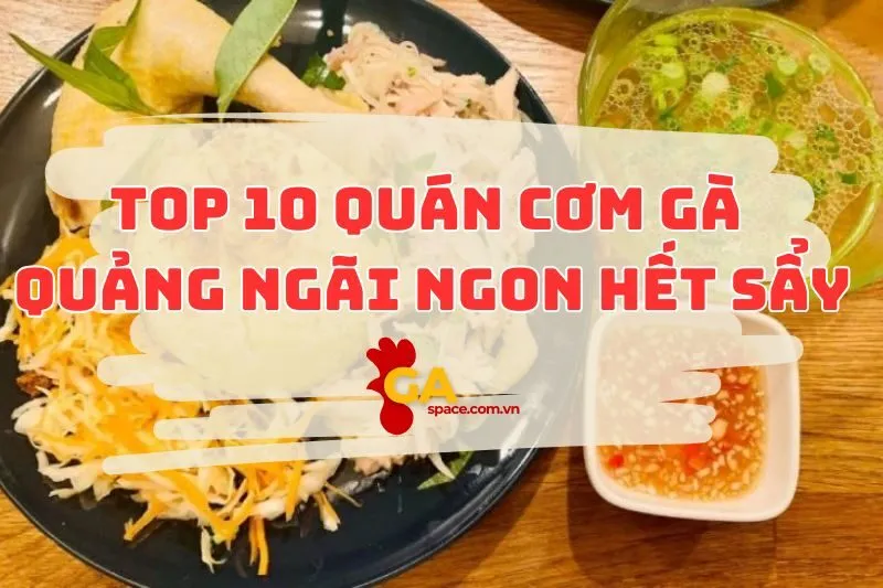 Top 10 quán cơm gà Quảng Ngãi ngon nhất 2025