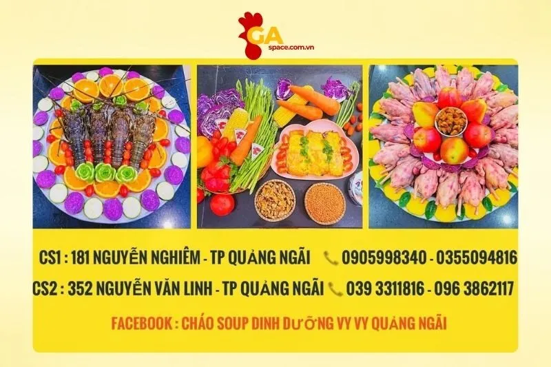Cháo Soup Dinh Dưỡng Vy Vy