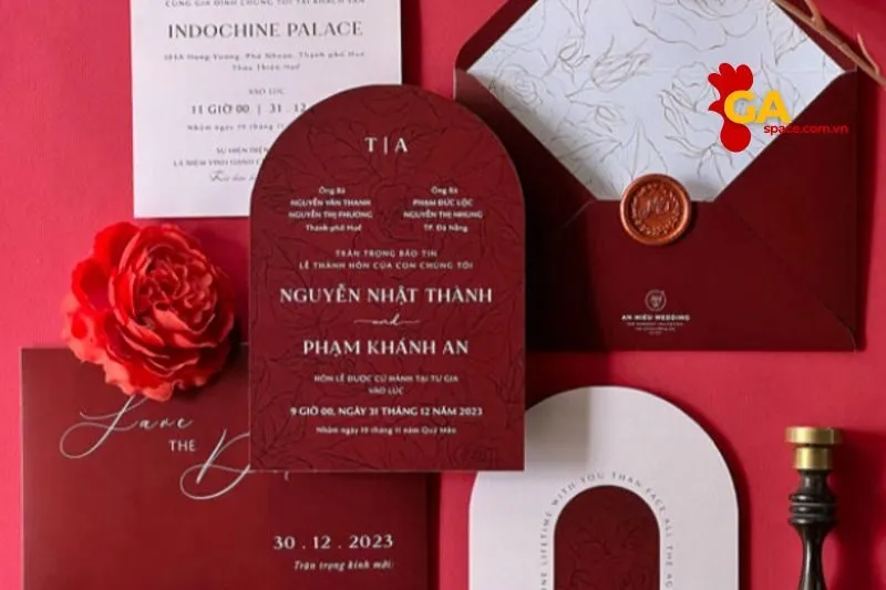 Thiệp Cưới Thiên Ân
