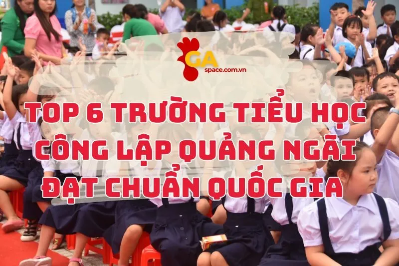Top 6 Trường Tiểu Học Công Lập Quảng Ngãi Đạt Chuẩn